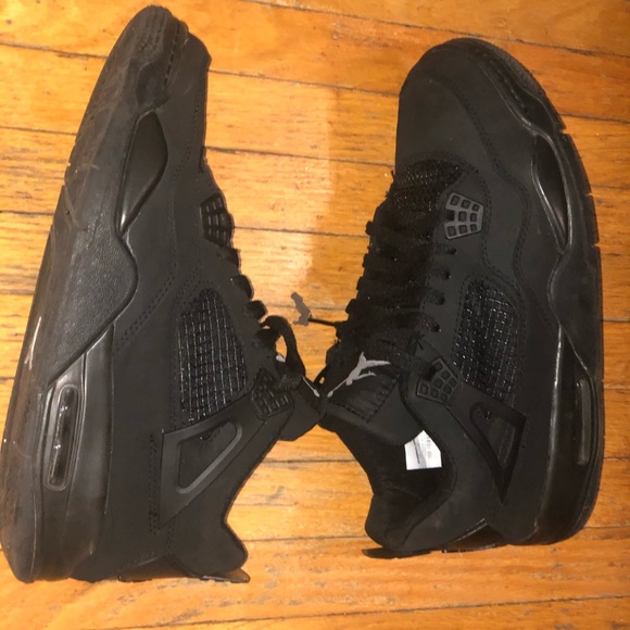 Jordan 4s black cats size 9 - Picture 6 of 7